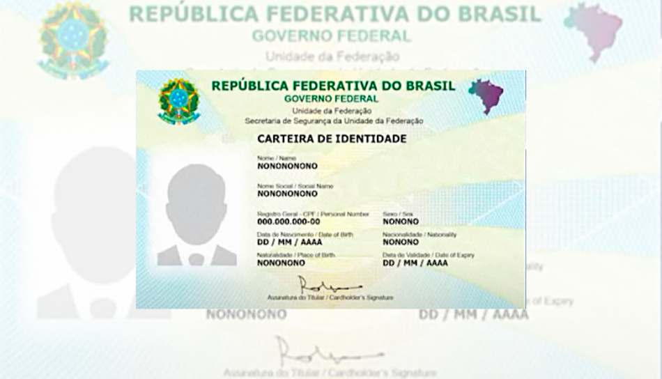 Cinco milhões de brasileiros já têm a nova Carteira de Identidade