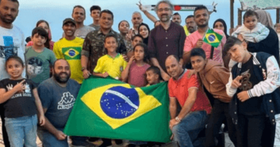 Brasileiros Faixa de Gaza