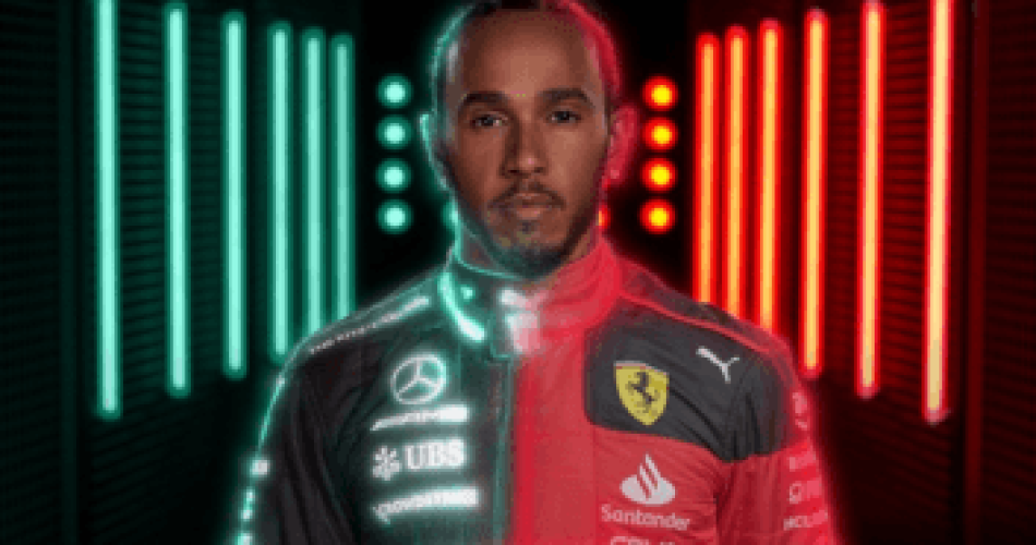 Hamilton na Ferrari